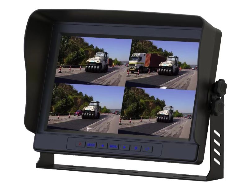 10,1-Zoll-AHD-Quad-View-Fahrzeugmonitor