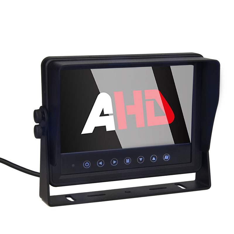 Wasserdichter 10,1-Zoll-AHD-Automonitor mit Touch-Tasten