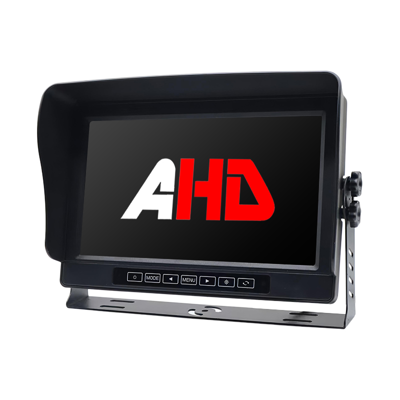 10,1 Zoll IP69K wasserdichter 2-Kanal-AHD-Eingänge-Touch-Tasten-Fahrzeugmonitor