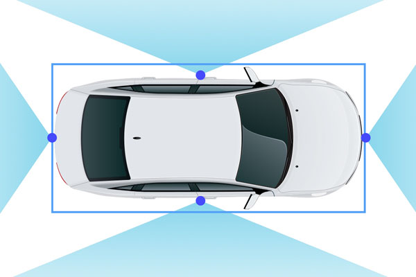 Fahrzeugwesentliches Artefakt! Die Rückfahrkamera kann die Unfallrate effektiv reduzieren und in 360 sicher fahren.