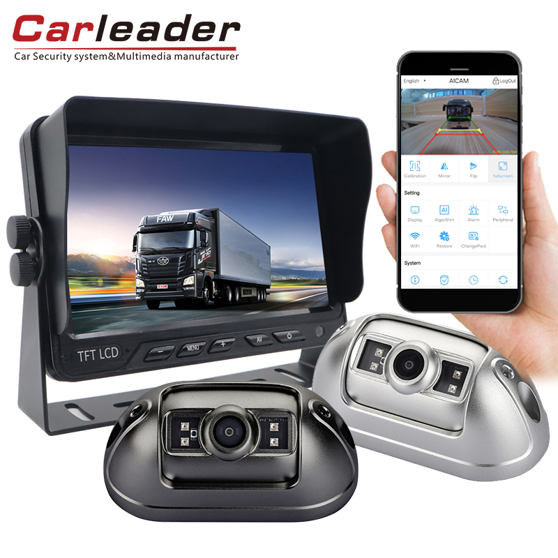 Carleader 1080P KI-Fahrzeugkamerasystem zur Erkennung des toten Winkels | Fahrsicherheit des Begleitfahrers