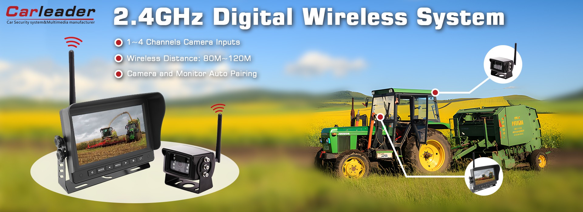2,4 GHz Digital Wireless System