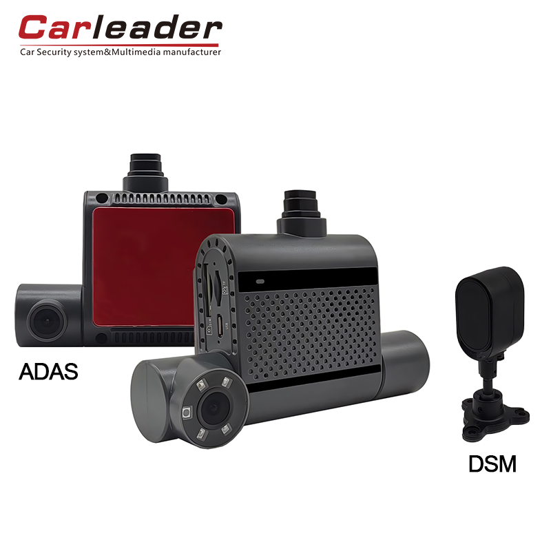 Carleader 3ch HD DVR -Aufnahme AI Dash Kamera für die Flottenmanagement