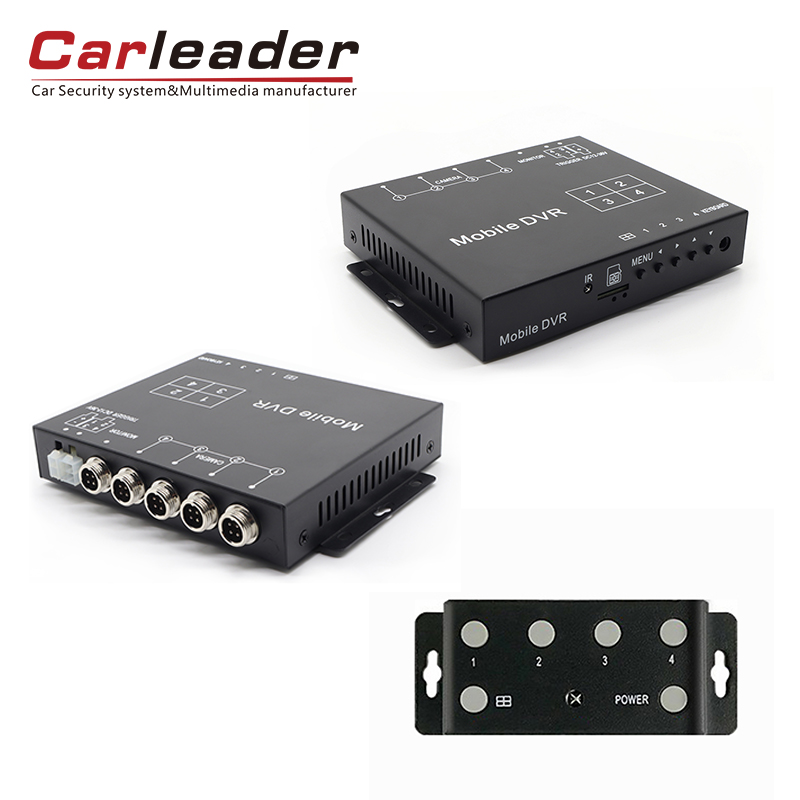 Carleader 1080p AHD Quad Split Control Box mit Aufnahmefunktion: Ihr All-in-One-Fahrzeugüberwachung Hub