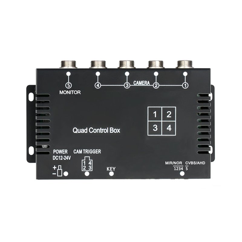 AHD 4 Channel Quad Split Control Box