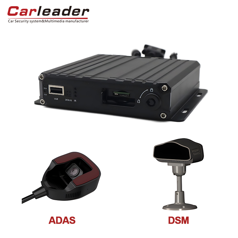Carleader 4ch AI Intelligent Mobile DVR mit DSM und ADAS -Kamera - Smart Life, Smart Drive
