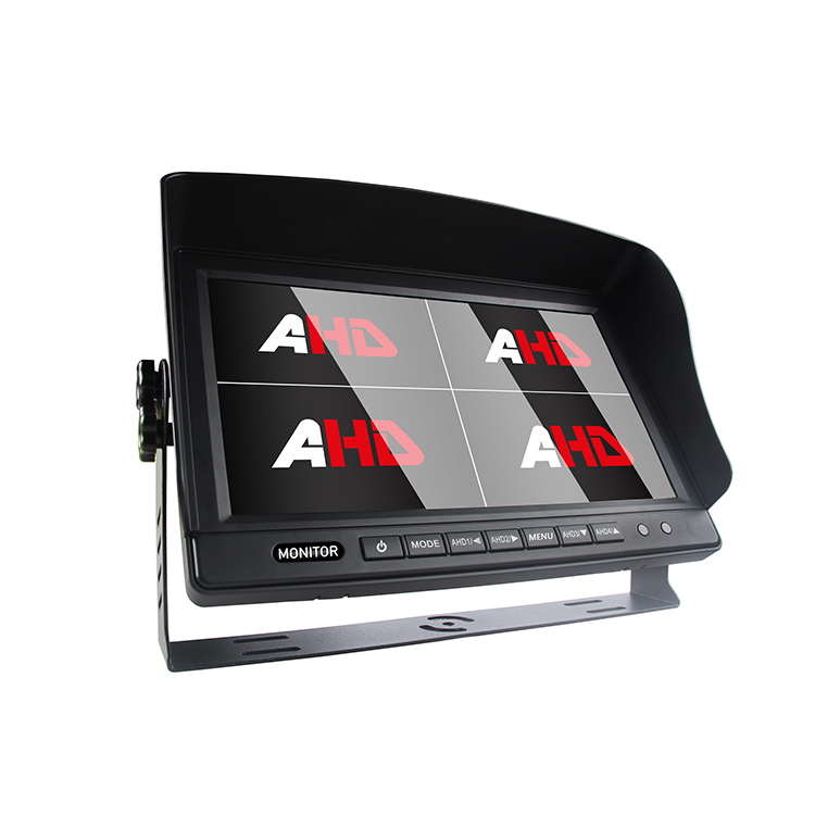 Carleader 10,1 Zoll 4CH AHD-Eingänge Quad View Fahrzeugmonitor