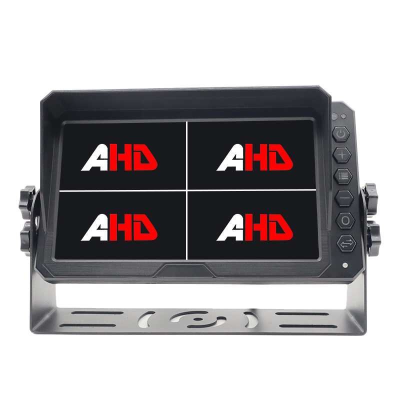 Carleader 7 Zoll 4CH Quad Display AHD Heavy Duty Vehicle Backup Monitor