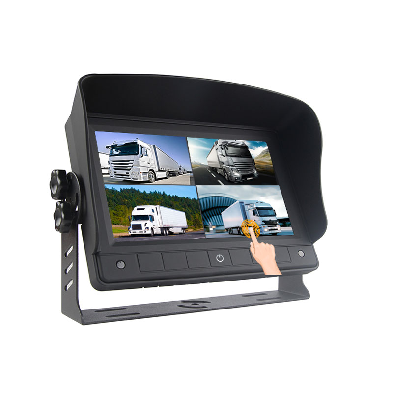 Carleader 7-Zoll-Touchscreen-Quad-Split-Display-Fahrzeug-AHD-Monitor