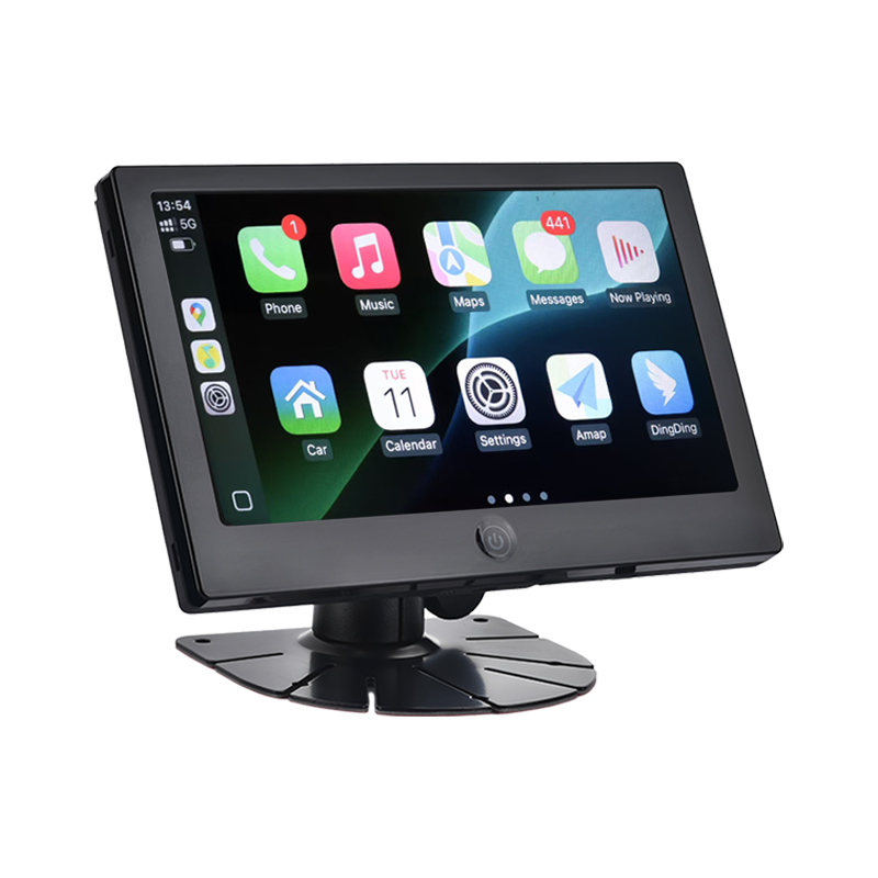 Carleader 7-Zoll-IPS-AHD-Monitor für Nutzfahrzeuge unterstützt CarPlay Multimedia
