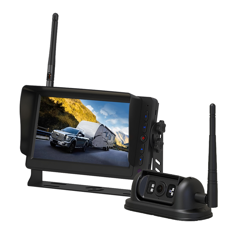 Carleader 7 Zoll 2,4 GHz digitales kabelloses HD-Kamera- und Monitorsystem