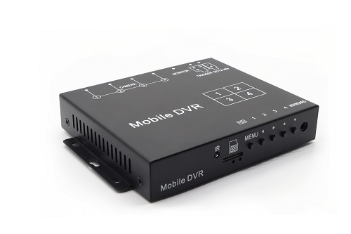 4Ch AHD 1080p Mini Mobile DVR Support TF -Kartenspeicherung