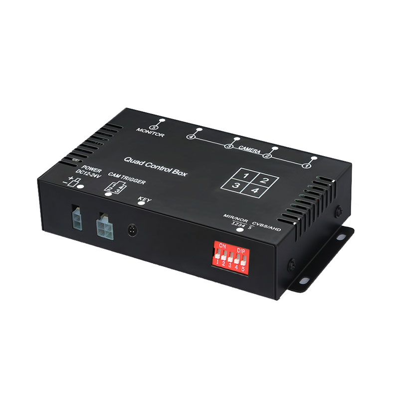 4CH AHD 720P/CVBS Fahrzeug-Video-Splitter für LKW-Kamerasysteme