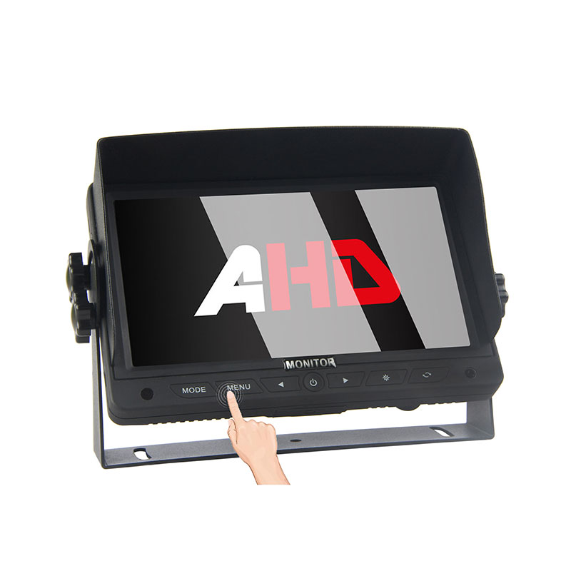 7-Zoll-AHD-Automonitor mit Touch-Taste
