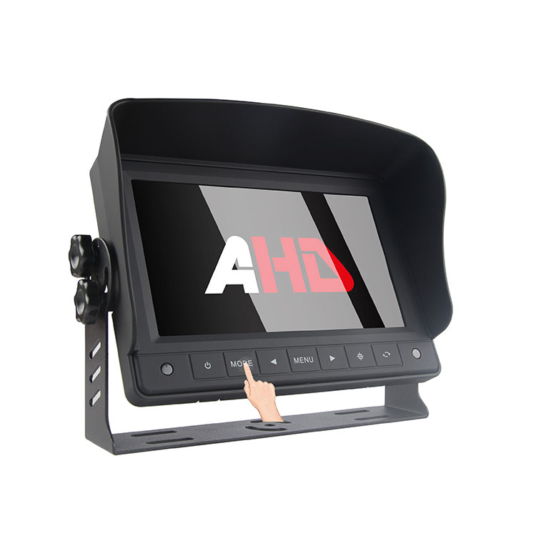 7-Zoll-AHD-Auto-Rückfahrmonitor mit Touch-Tasten