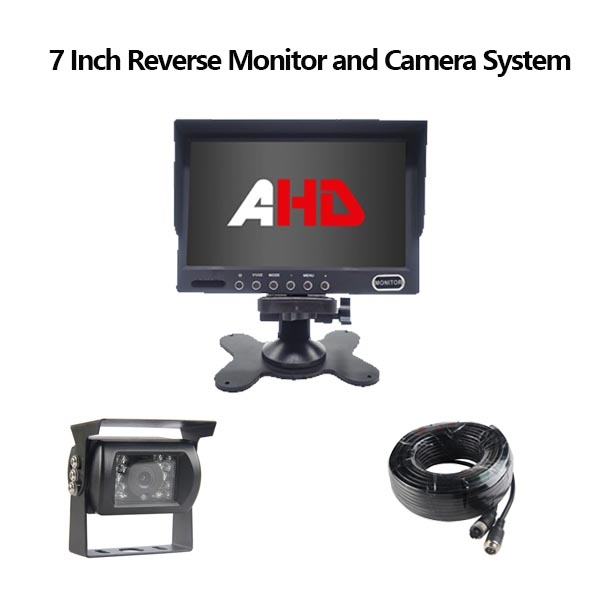7 Zoll AHD -Auto -Rückfahrmonitor und Kamera -Kit