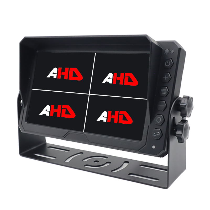7-Zoll-AHD-Quad-Rückfahrmonitor für LKW