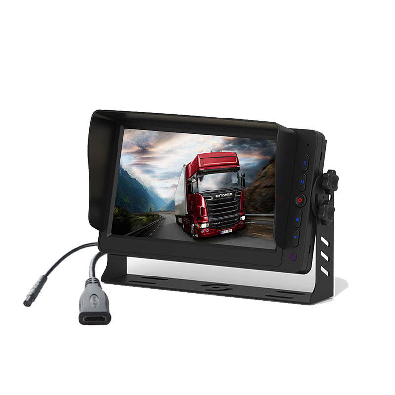 7-Zoll-HD-Fahrzeugüberwachungsdisplay
