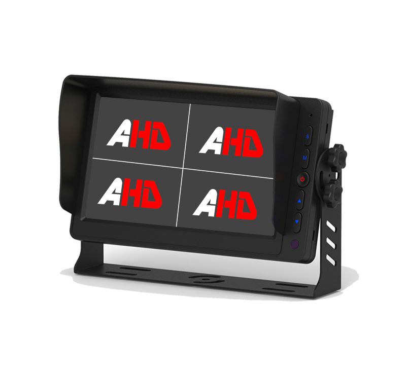 7-Zoll-HD-Quad-Split-Display im Auto