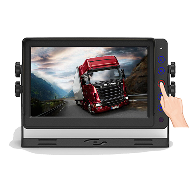 7-Zoll-Monitor mit Touch-Key-Display