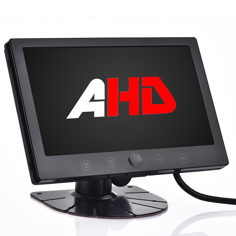 7-Zoll-Touch-Tasten 2AV AHD-Fahrzeugmonitor