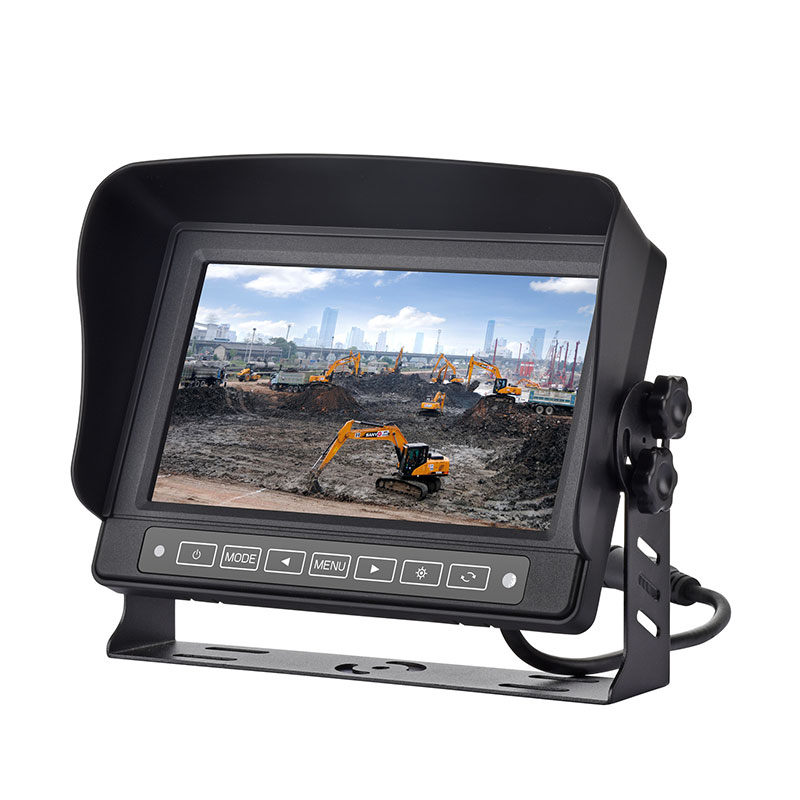 7 '' wasserdichter Automonitor mit Touch-Taste