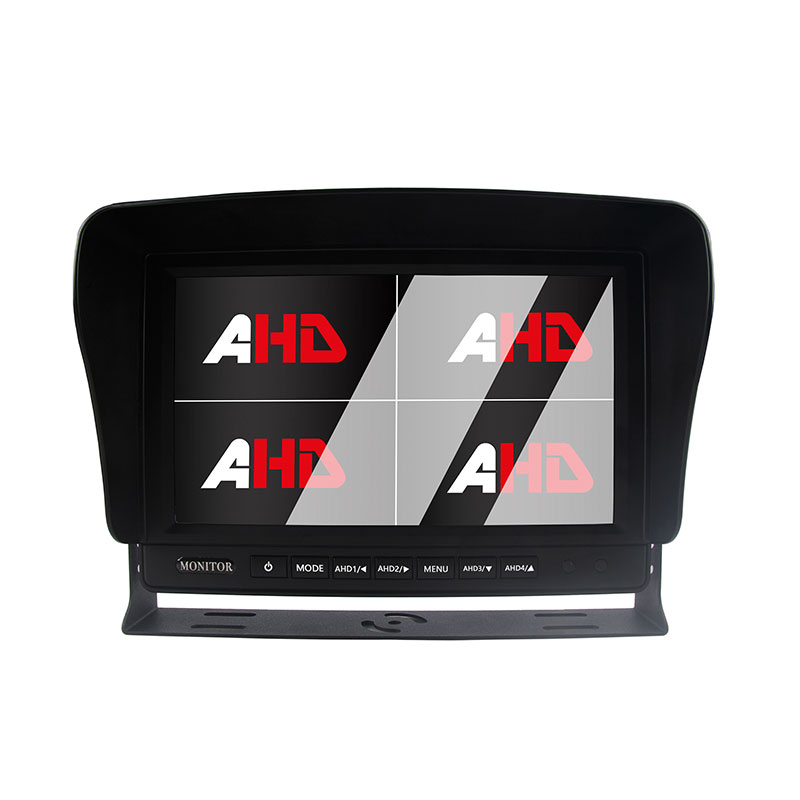 9-Zoll-HD-Quad-Split-Digitaldisplay
