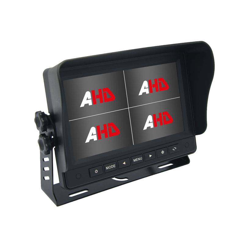 9-Zoll-HD-Quad-Split-Digitaldisplay