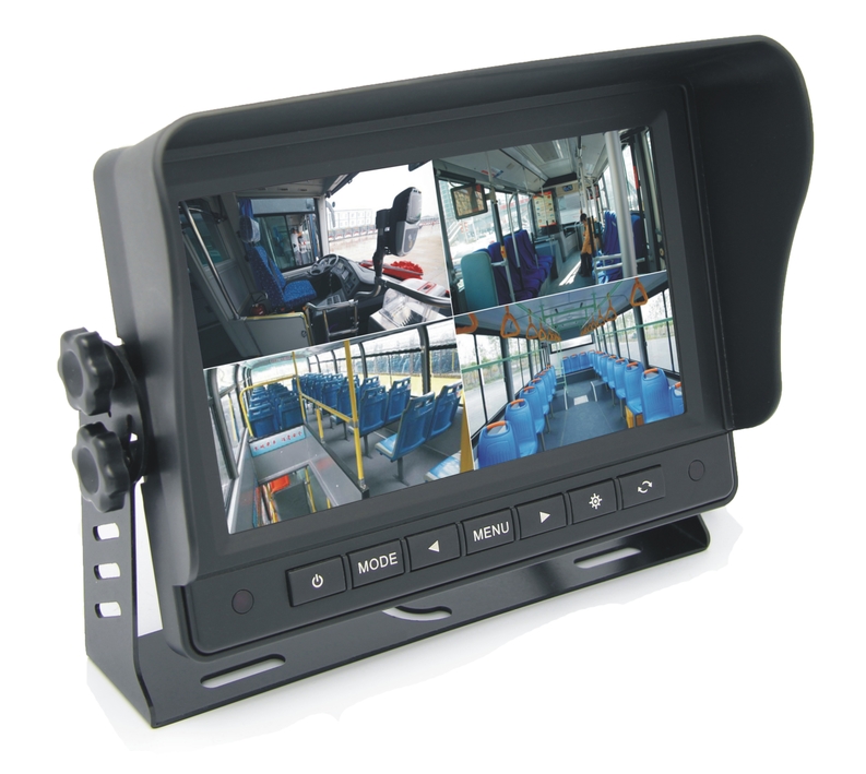 Vehicle Quad Split LCD Screen monitor