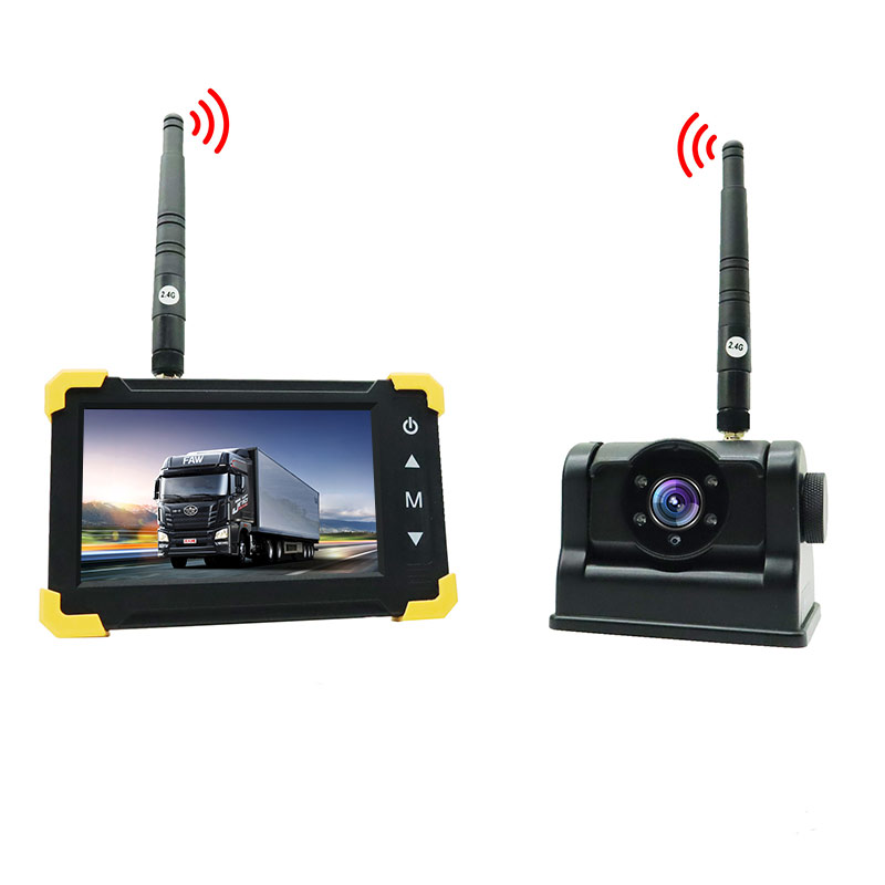 Wiederaufladbares 5'' digitales drahtloses Monitorsystem für Wohnmobile